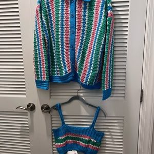 NWT Zara Knitted Sweater Set. Right for all seasons Runs Large